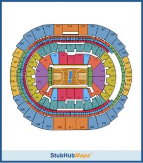 STAPLES Center Seat Map