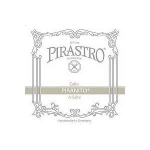 Pirastro Piranito Cello Strings   C, 4/4, Chromesteel/Steel, Medium 