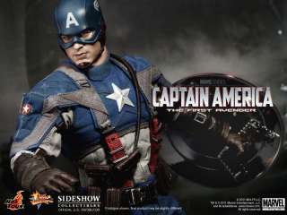 CAPTAIN AMERICA HOT TOYS 12 FIGURE SIDESHOW THE FIRST AVENGER  