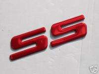 CHEVY CAPRICE IMPALA SS BADGE EMBLEMS DECAL RED  