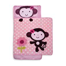 Kids Line™ Nap Mat   Pink Monkey
