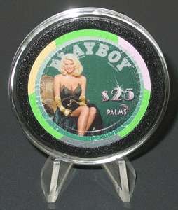 Casino Chip $25 Anna Nicole Smith #1 Palms Vegas Unc  