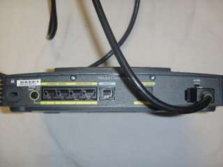Cisco 800 Series Router MODEM NETWORK INTERNET MODEM ETHERNET DSL CABL 