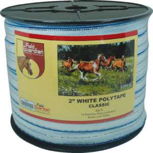 White Polytape   Classic   656   Electric Fence  