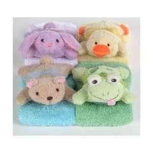  8 Piece Wash Cloth & Finger Puppet Gift Set Baby
