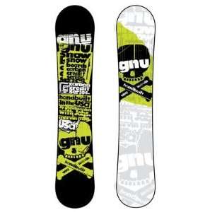  GNU Carbon Credit BTX Freestyle Snowboard 2012   150 