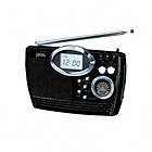 JWIN JXM17 Multi Band Portable Clock Radio W/Alarm & AM/FM Tuning