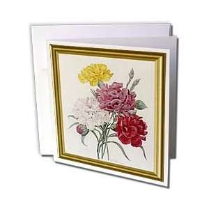    Vintage Poster   Carnations   Carnations   flowers, carnations 