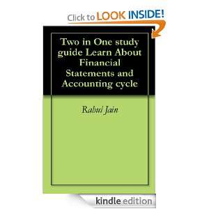 Two in One study guide Learn About Financial Statements and Accounting 