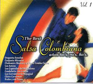 THE BEST SALSA COLOMBIANA ANOS 60S 70S 80S CD  