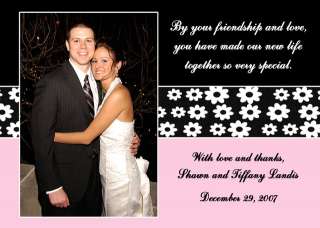 Personalized Photo Wedding Save the Date Thank u MAGNET  
