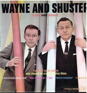 WAYNE and SHUSTER   In Person Comedy Performance / Original US Vinyl 