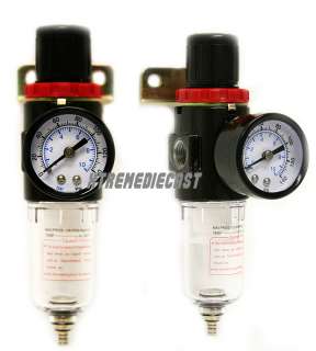 Air Filter Pressure Regulator Compressor Tools HVLP Spray Gun Oil 