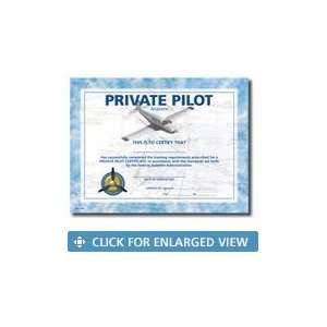  Private Pilot Certificate 