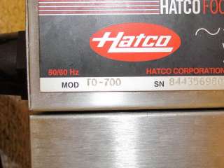 Hatco Toast Qwik TQ 700 Countertop Conveyor Toaster  