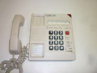 Clarity Walker Power Model W1000 White Corded Phone  