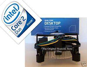 INTEL HEATSINK CPU FAN FOR CORE 2 E8400 E8500 E8600 NEW  