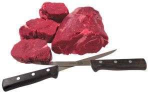 Four 6 oz. Filet Mignon Corn Fed Angus Steaks Nebraska  