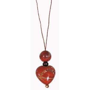    Heart Chakra Necklace Naga Land Tibet Sacred Stones Amulet Jewelry