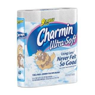 Charmin Ultra Soft, Toilet Paper Large Rolls, 9 Count (Pack of 5) by 