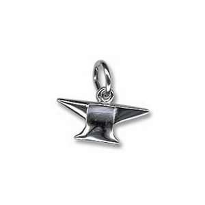  Anvil Charm   Gold Plated Jewelry