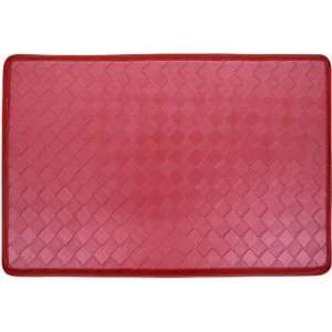  Red Contemporary Chef Mat