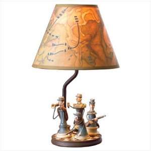 Civil War Soldier Lamp