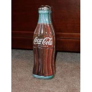 Coca Cola Bottle Shape Tin Trinket Box 