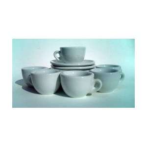  Sorrento Espresso Cups White (Set of 6) N/P SWT Kitchen 