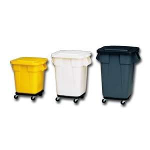   GARBAGE CANS AND RUBBERMAID SQUARE GARBAGE CANS H3527