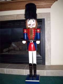   Rare 42 Traditional Waiter Wooden Nutcracker Indoor Use ~NEW~  