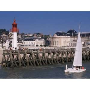  Lighthouse and Jetty, Trouville, Basse Normandie (Normandy 