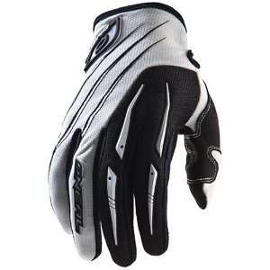   Dirt Bike Motorcycle Gloves   Color White/Black, Size 9 Automotive