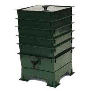 Worm Factory DS5GT 5 Tray Worm Composter   Green