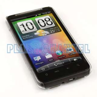 Clear Crystal Case Cover for HTC Desire HD / Inspire 4G  