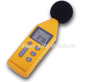 Digital Sound Pressure Level Meter Noise Decibel 130 dB  