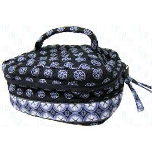 Stephanie Dawn Cosmetic Case   Harbor Blue * New Quilted 