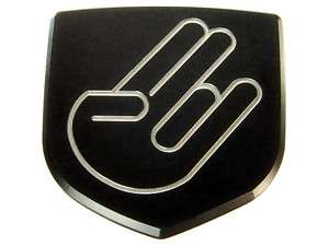 Dodge Neon SRT 4 SRT4 Custom Emblem   Black Shocker  