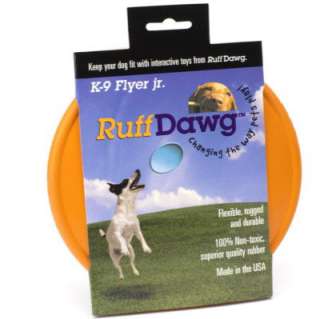   Ruff Dawg K9 Flyer Dog Frisbee Flying Disc 696486329935  