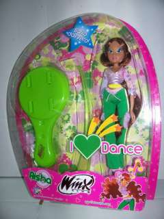 Winx Club 4th Series DANCING AISHA / LAYLA 11 Doll MIB, 2009  