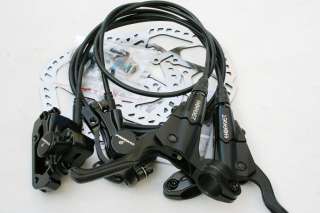   Promax Hornet Hydraulic MTB Disc Brake Set Front and Rear 160mm Black