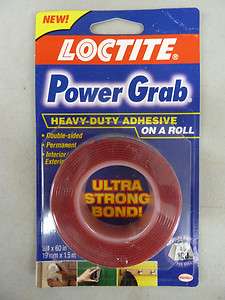 Loctite Power Grab Heavy Duty Double Sided Tape 075353041789  