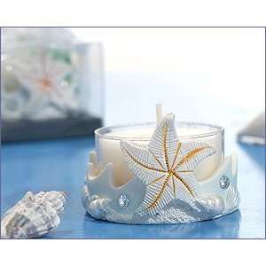  Starfish Candle Holder Blue Color   Wedding Party Favors 