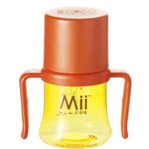  Mii Forever Training Cup, Yellow Orange, 5 Ounce Baby