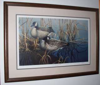   MORNING CANADAS DUCKS UNLIMITED LIMITED SIGNED PRINT 1859/5000  