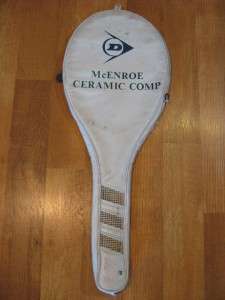 John McEnroe Ceramic Comp Dunlop Tennis Racquet COVER  