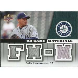  2009 Upper Deck UD Game Materials #GMFH Felix Hernandez 