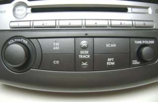   06 Mitsubishi Eclipse Factory Single disk CD PLAYER/Stereo w/faceplate