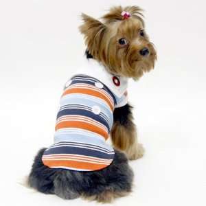 Dog Dog Collection Designer Dog Apparel   Kaden Sailor T Shirt   Color 