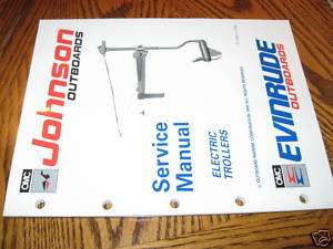 1991 Johnson/Evinrude Electric Outboard Service Manual  